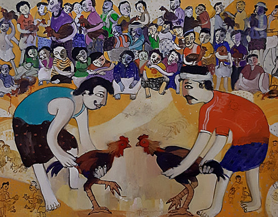 COCK FIGHT, 2ND ROUND